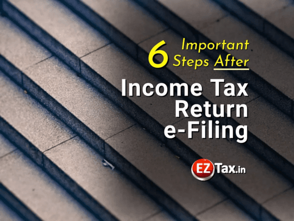 6 Important Steps After It Return E Filing Eztax In